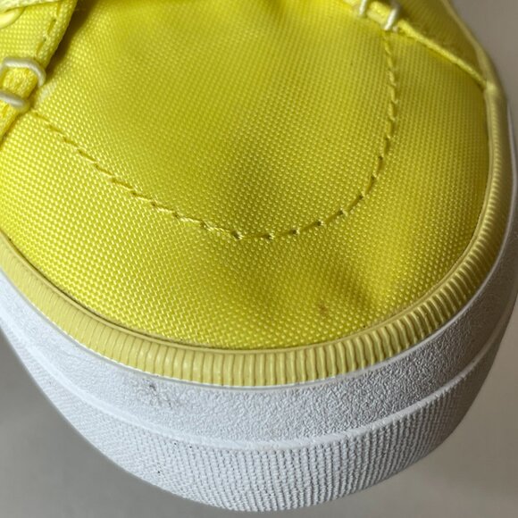 Sperry Yellow Bionic Sneakers Sample Shoes Size 7 - Picture 14 of 15